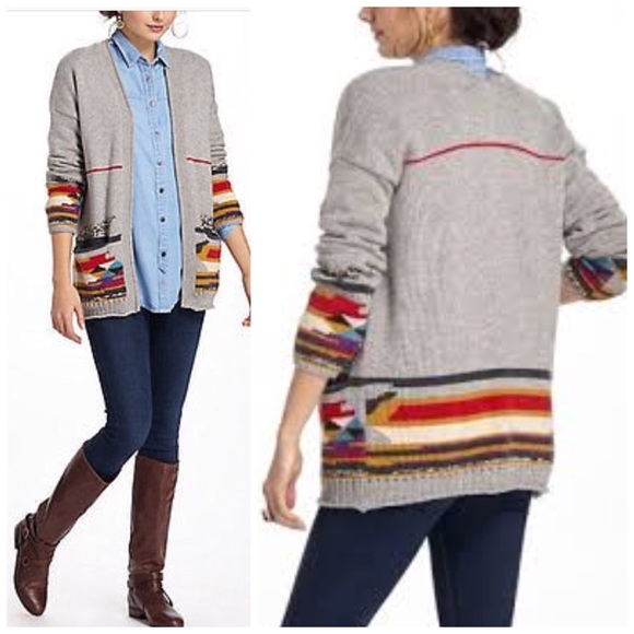 Anthropologie Sparrow Capitana Cardigan 